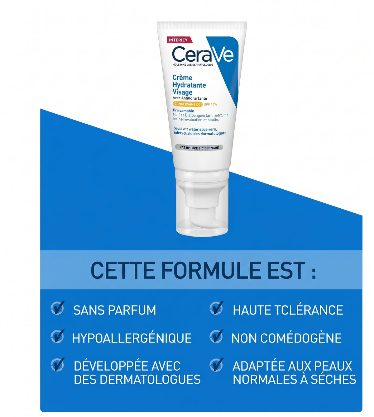 CeraVe Crème Hydratante Visage AM SPF30 52ml