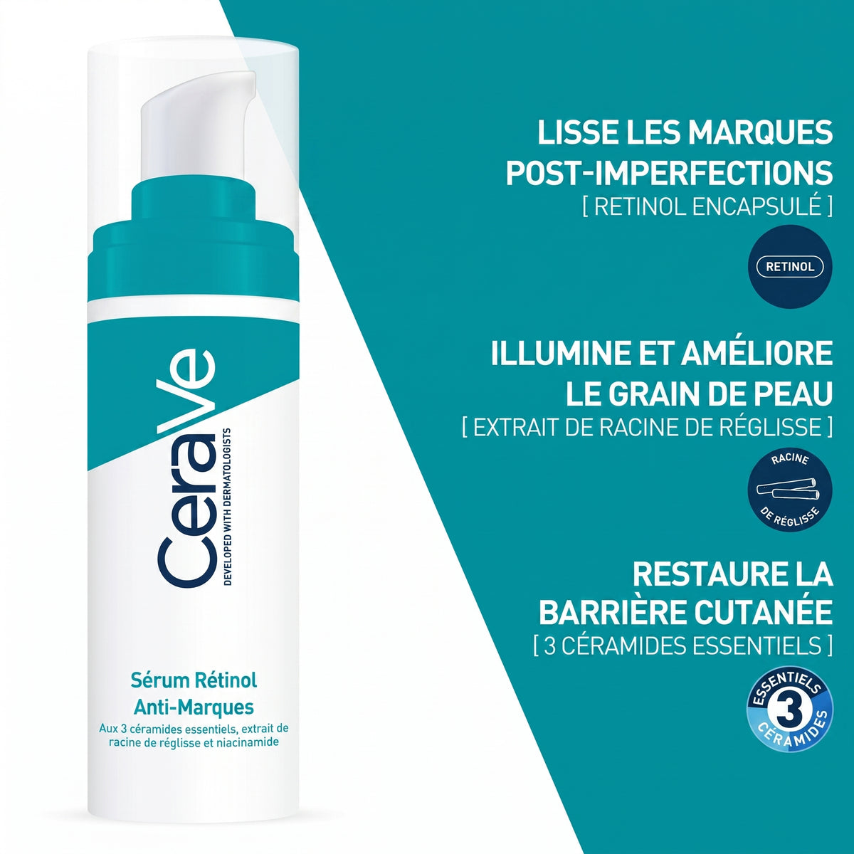 CeraVe Sérum Rétinol Anti-Marques 30ml