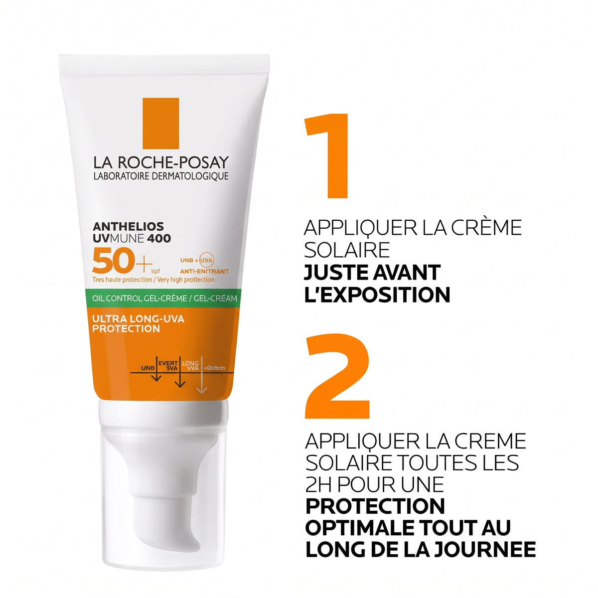 La Roche-Posay Anthelios UVMune 400 Oil Control Gel-Crème SPF50+ 50 ml