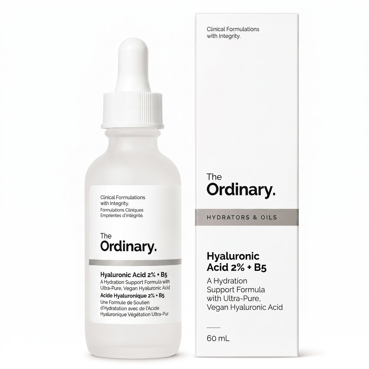 The Ordinary Hyaluronic Acid 2% + B5 avec Céramides – 60 ml