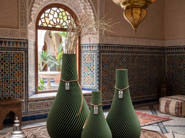 Set de 3 vases Twist