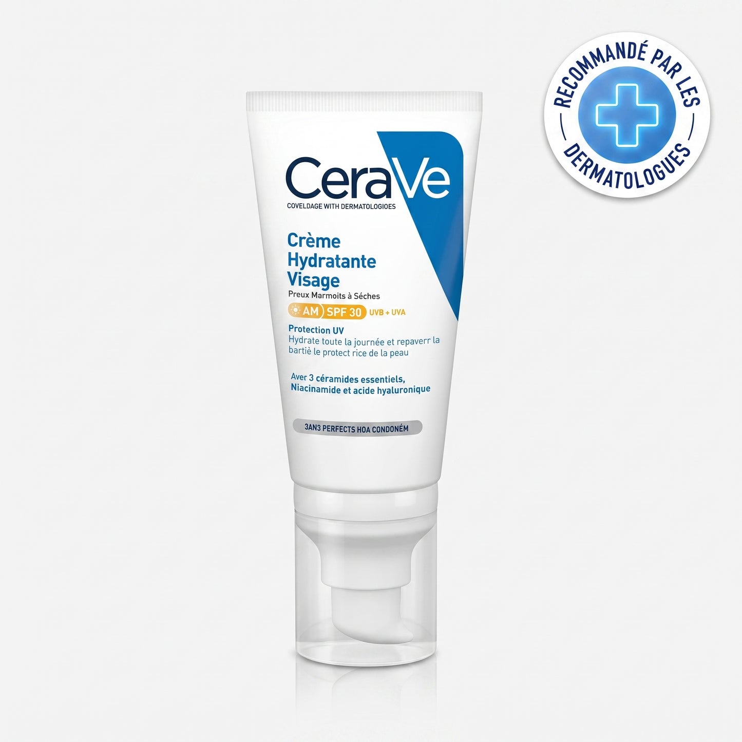 CeraVe Crème Hydratante Visage AM SPF30 52ml