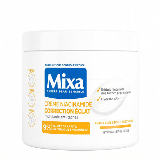 Mixa Crème Niacinamide Correction Éclat 400ml