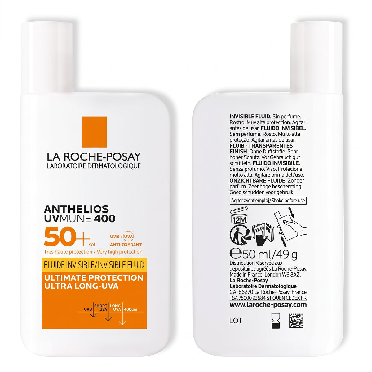 La Roche-Posay Anthelios UVMune 400 SPF50+ + Hyalu B5 Sérum Offert