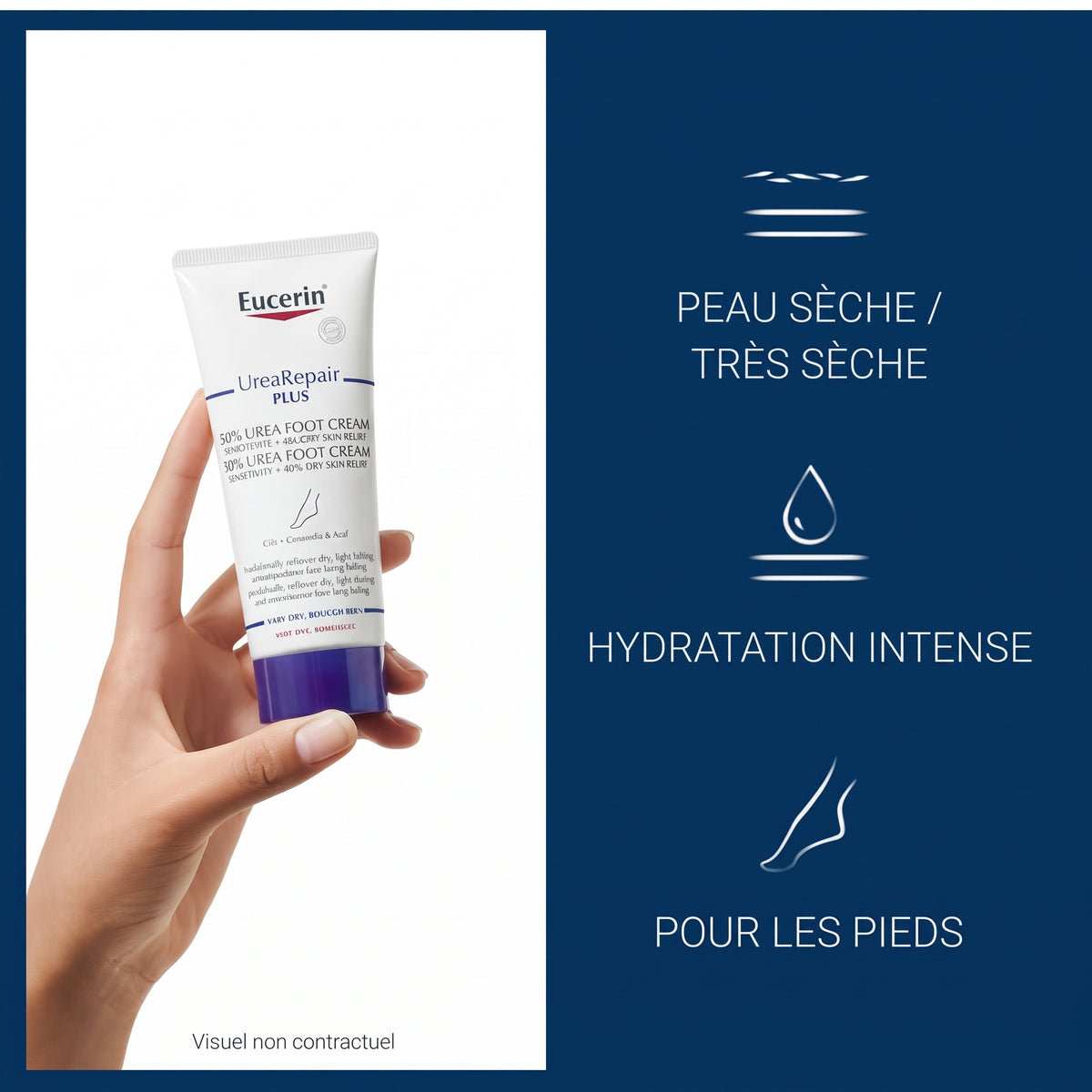 Eucerin UreaRepair Plus Crème Pieds 10% d'Urée 100 ml