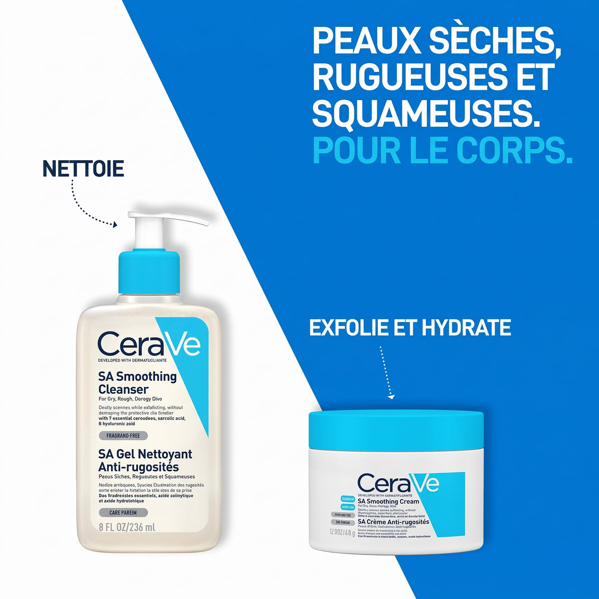 CeraVe SA Crème Anti-Rugosités 340g