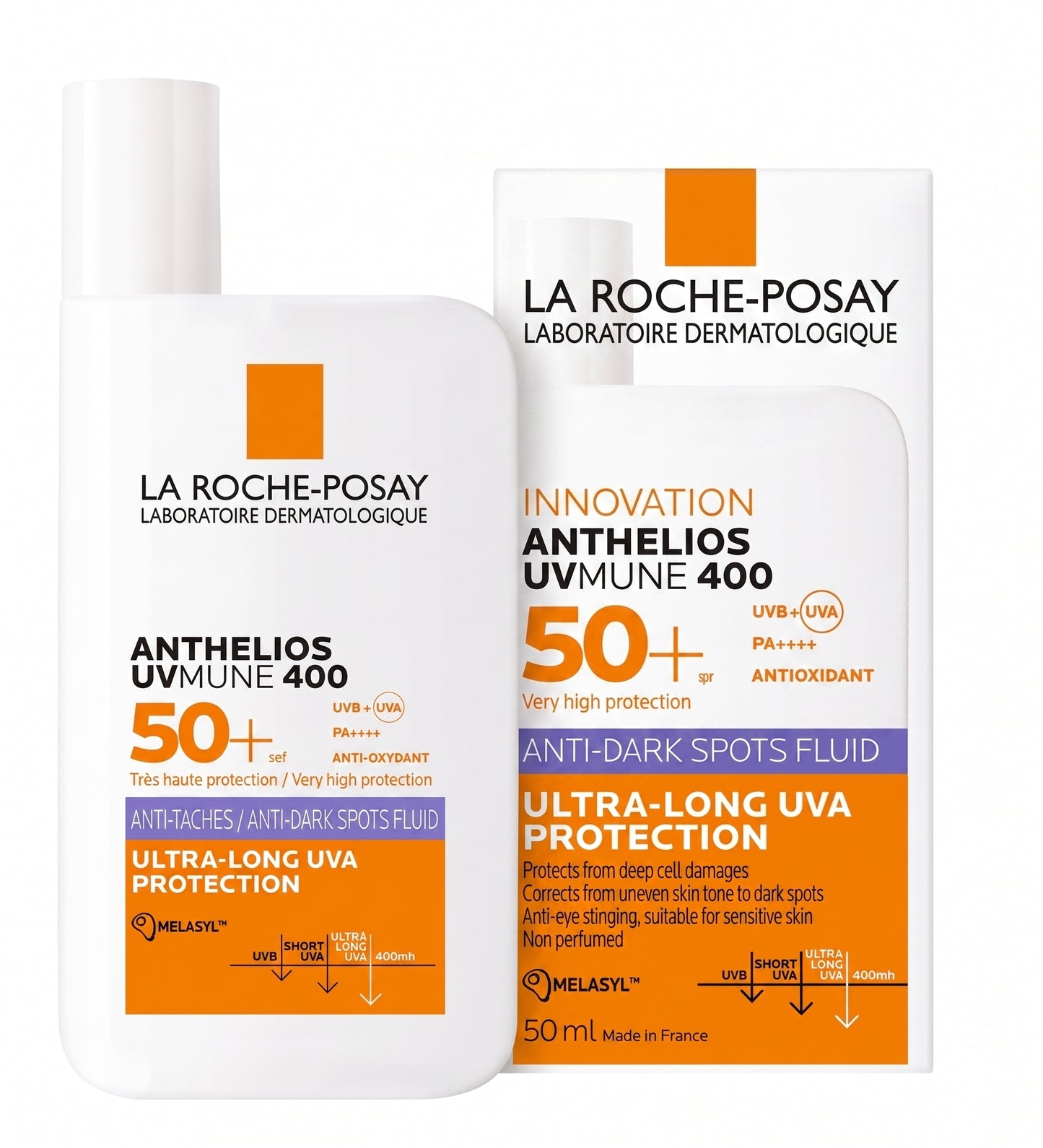 La roche posay anthelios uvmune 400 fluide anti-taches spf 50+