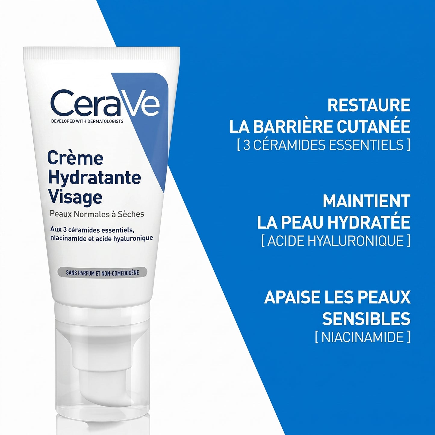 CeraVe Crème Hydratante Visage PM 52ml