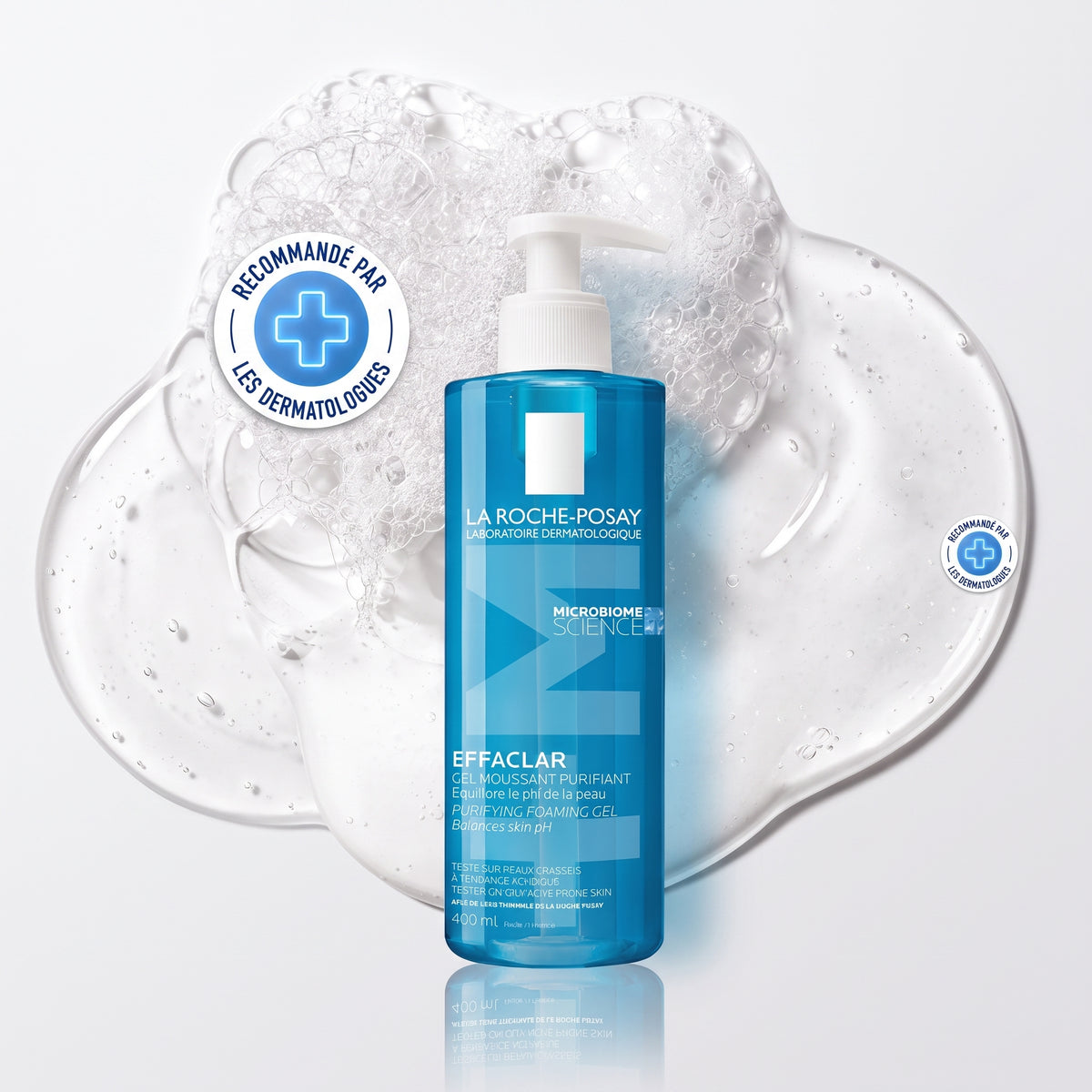 La Roche-Posay Effaclar Gel Moussant Purifiant- éco-recharge 400ml