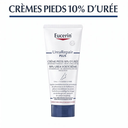 Eucerin UreaRepair Plus Crème Pieds 10% d'Urée 100 ml